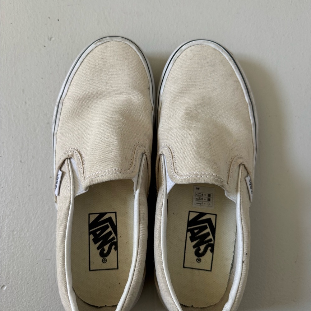 Vans Off-White Slip-On Shoes